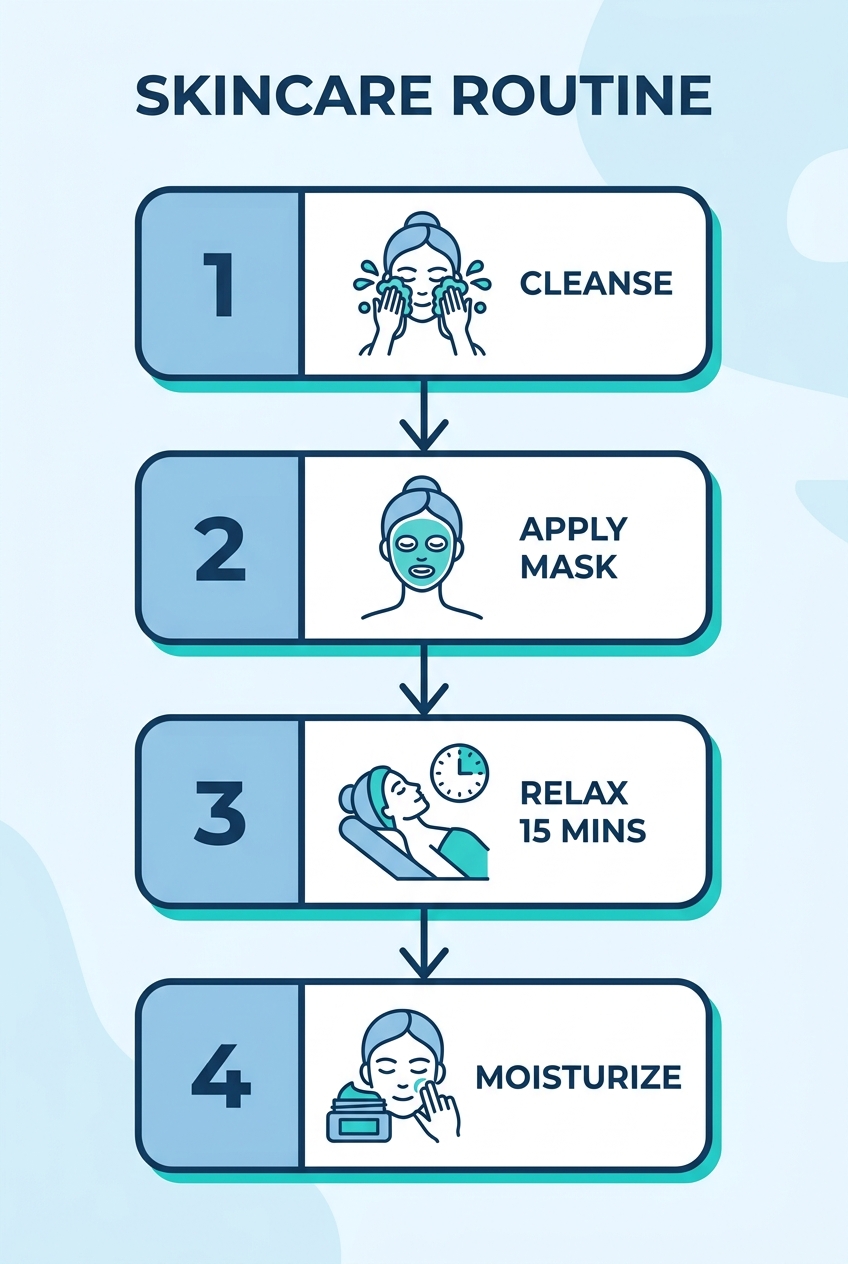 Step-by-step guide on how to get a face mask routine right